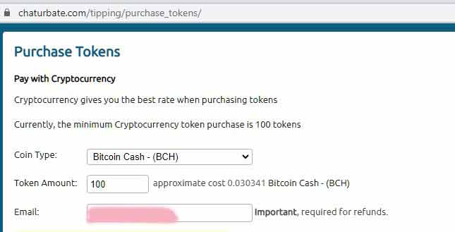 How Much Are Tokens Worth Chaturbate.