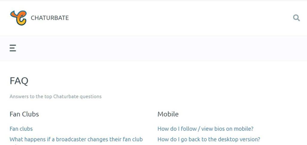 FAQ and all you need to know about Chaturbat