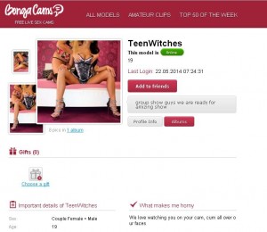 Add friends in Bongacams