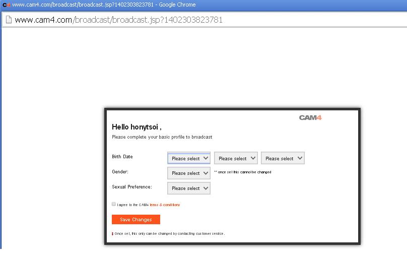 Broadcast aft cam4