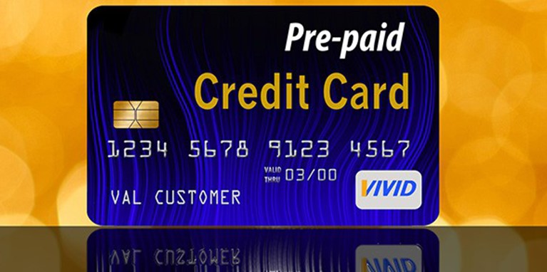 pay safely and privacy with rechargeable prepaid credit card