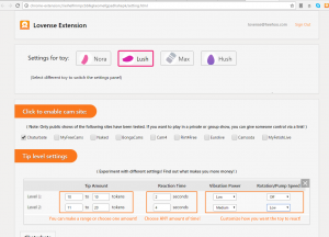 Google Chrome Lovense extension setup