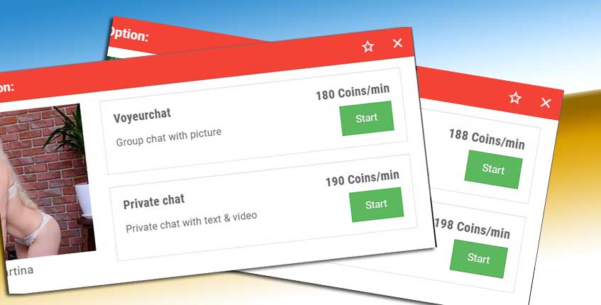 Amarotic chat cost per minute