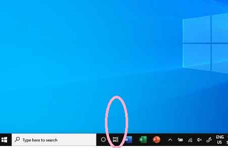 Windows 10 Task view will show you all virtual desktops you have set up