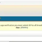 how to do age verification in the new Chaterbate system